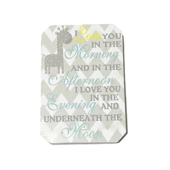 HOBBY Lobby 5x7 I love you Sign - Picture 1 of 2